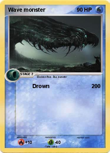 Pokemon Wave monster
