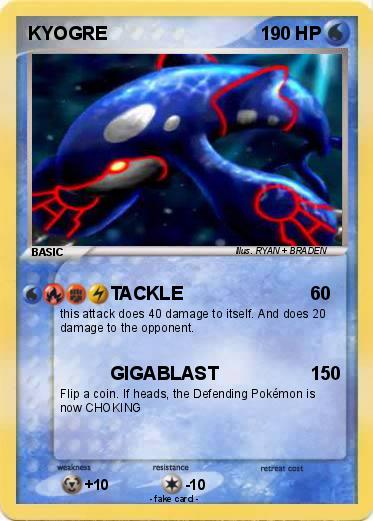 Pokemon KYOGRE