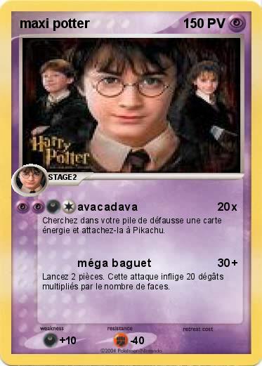 Pokemon maxi potter