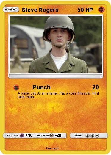 Pokemon Steve Rogers