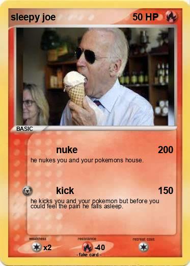 Pokemon sleepy joe