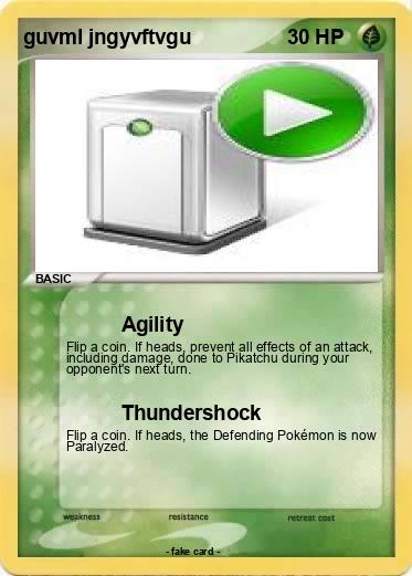 Pokemon guvml jngyvftvgu