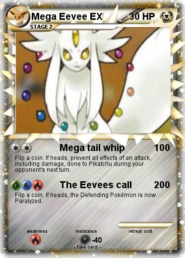 Pokemon Mega Eevee EX