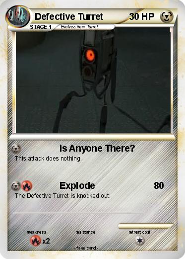 Pokemon Defective Turret