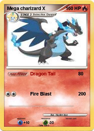 Pokemon Mega charizard X