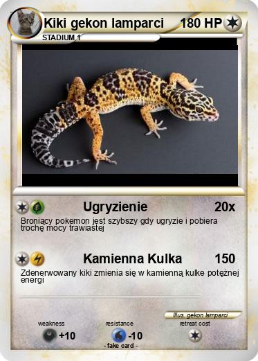 Pokemon Kiki gekon lamparci