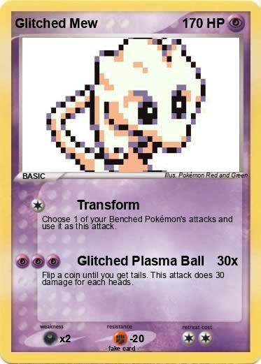 Pokemon Glitched Mew