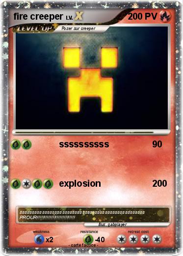 Pokemon fire creeper