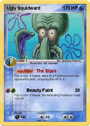 Pokemon Ugly Squidward
