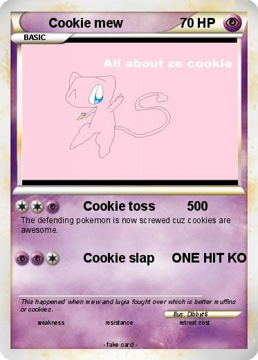 Pokemon Cookie mew