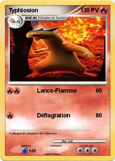 Pokemon Typhlosion