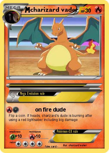Pokemon charizard vader