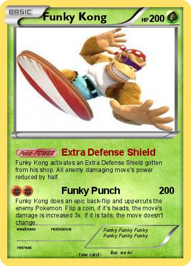 Pokemon Funky Kong