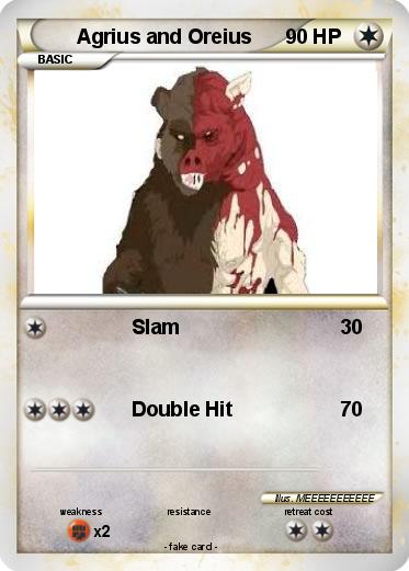 Pokemon Agrius and Oreius