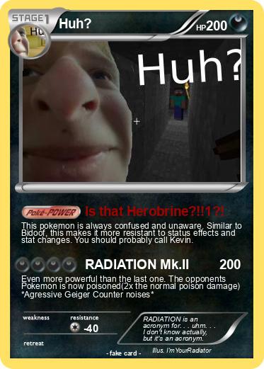 Pokemon Huh?