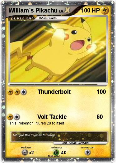 Pokemon William´s Pikachu