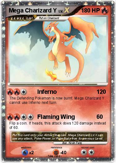 Pokemon Mega Charizard Y