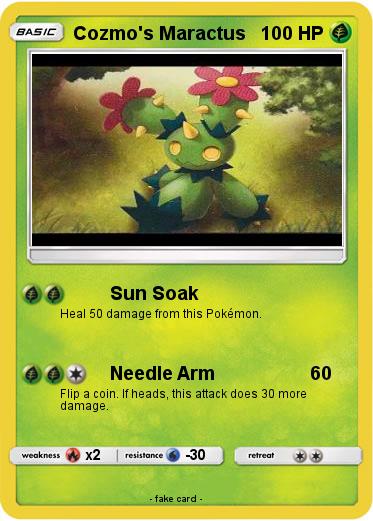 Pokemon Cozmo's Maractus