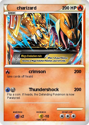 Pokemon charizard