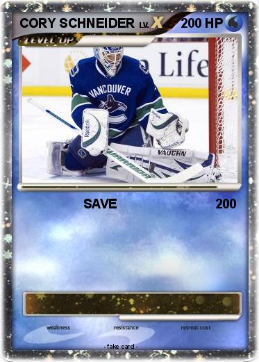 Pokemon CORY SCHNEIDER
