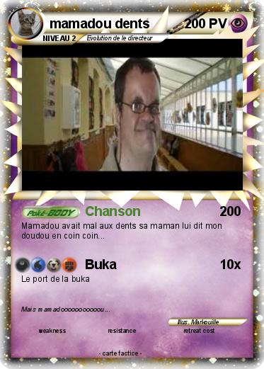 Pokemon mamadou dents