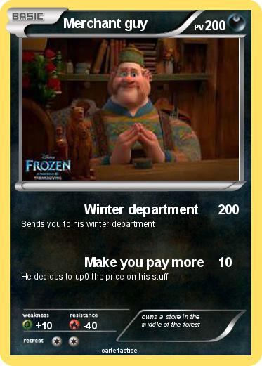 Pokemon Merchant guy