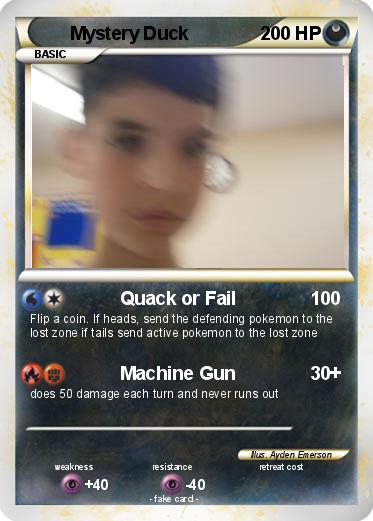 Pokemon Mystery Duck