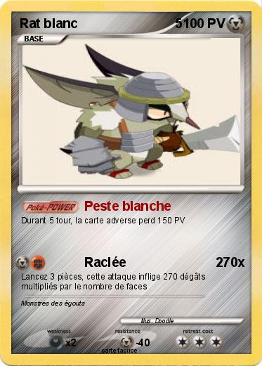 Pokemon Rat blanc                           5