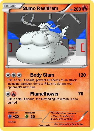 Pokemon Sumo Reshiram