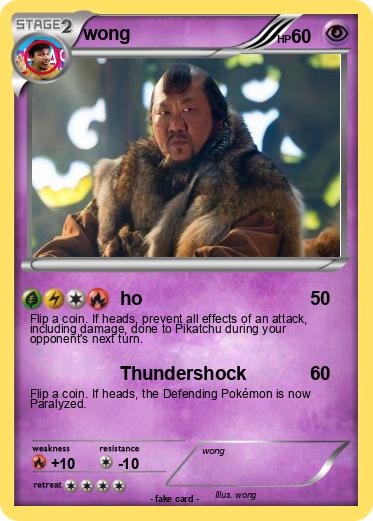 Pokemon wong
