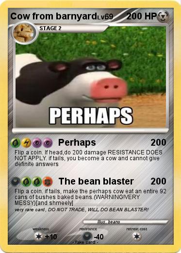 Pokemon Cow from barnyard