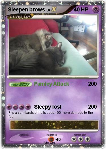 Pokemon Sleepen brows