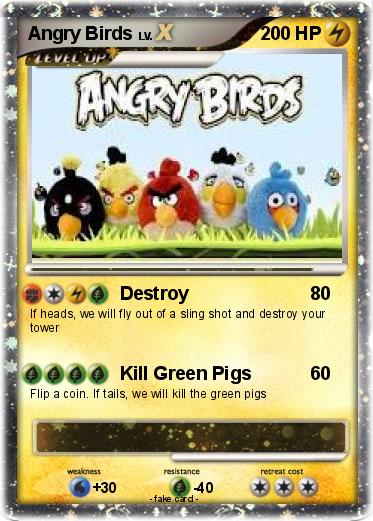Pokemon Angry Birds