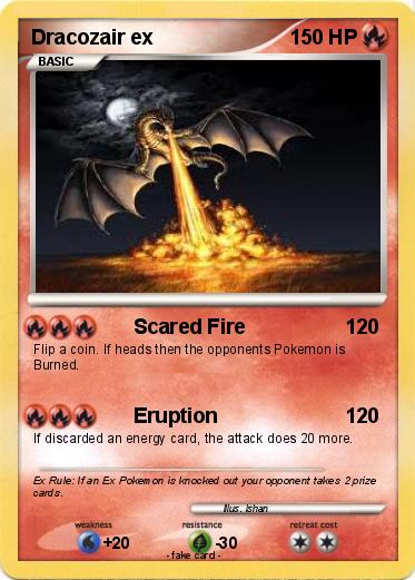 Pokemon Dracozair ex