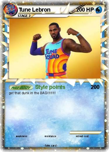 Pokemon Tune Lebron
