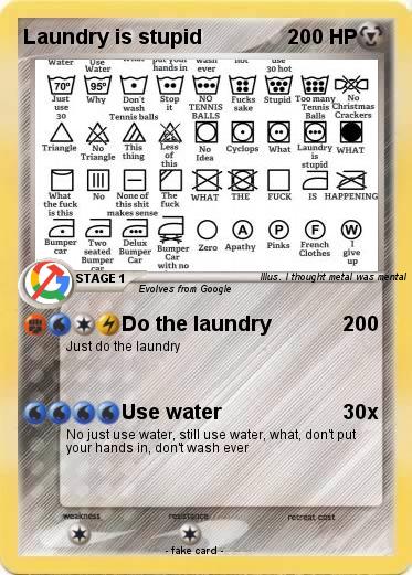 Pokemon Laundry is stupid