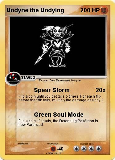 Pokemon Undyne the Undying