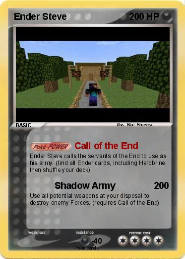 Pokemon Ender Steve