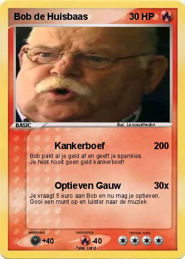 Pokemon Bob de Huisbaas