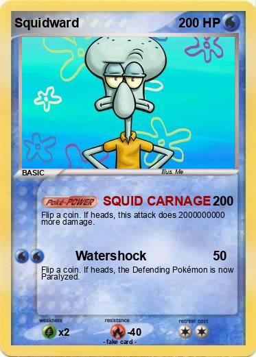 Pokemon Squidward
