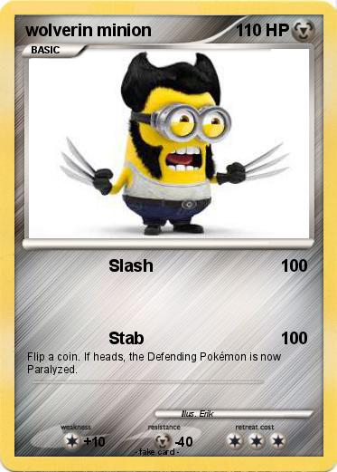 Pokemon wolverin minion
