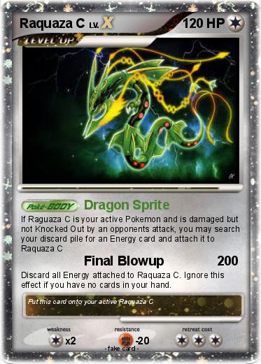 Pokemon Raquaza C