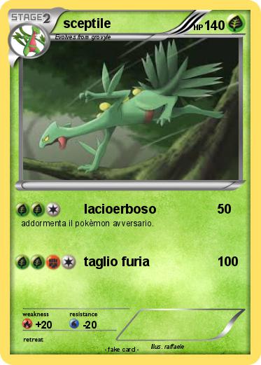 Pokemon sceptile