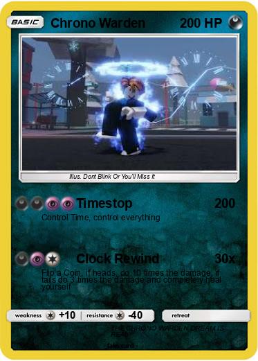 Pokemon Chrono Warden