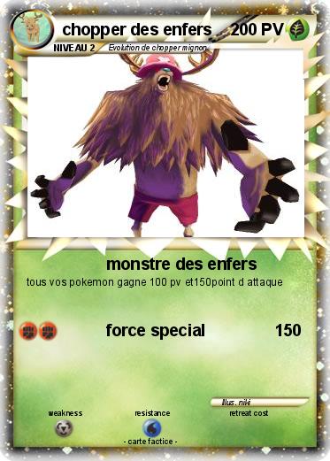 Pokemon chopper des enfers