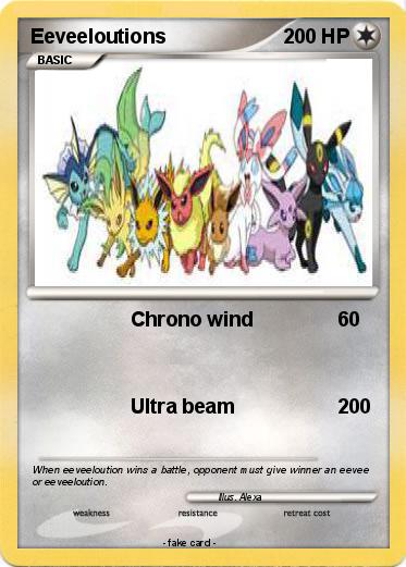 Pokemon Eeveeloutions
