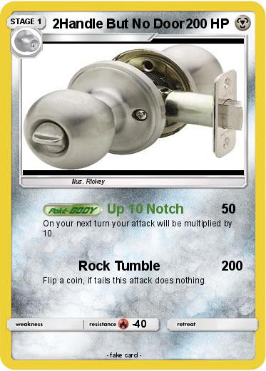 Pokemon 2Handle But No Door