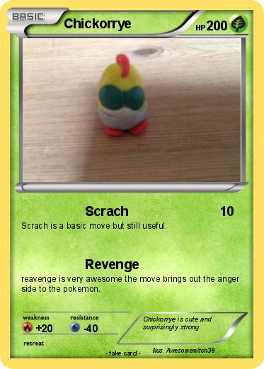 Pokemon Chickorrye
