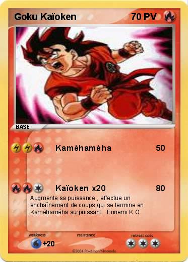 Pokemon Goku Kaïoken