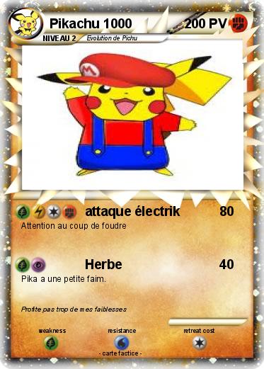 1000 cartes pokémon